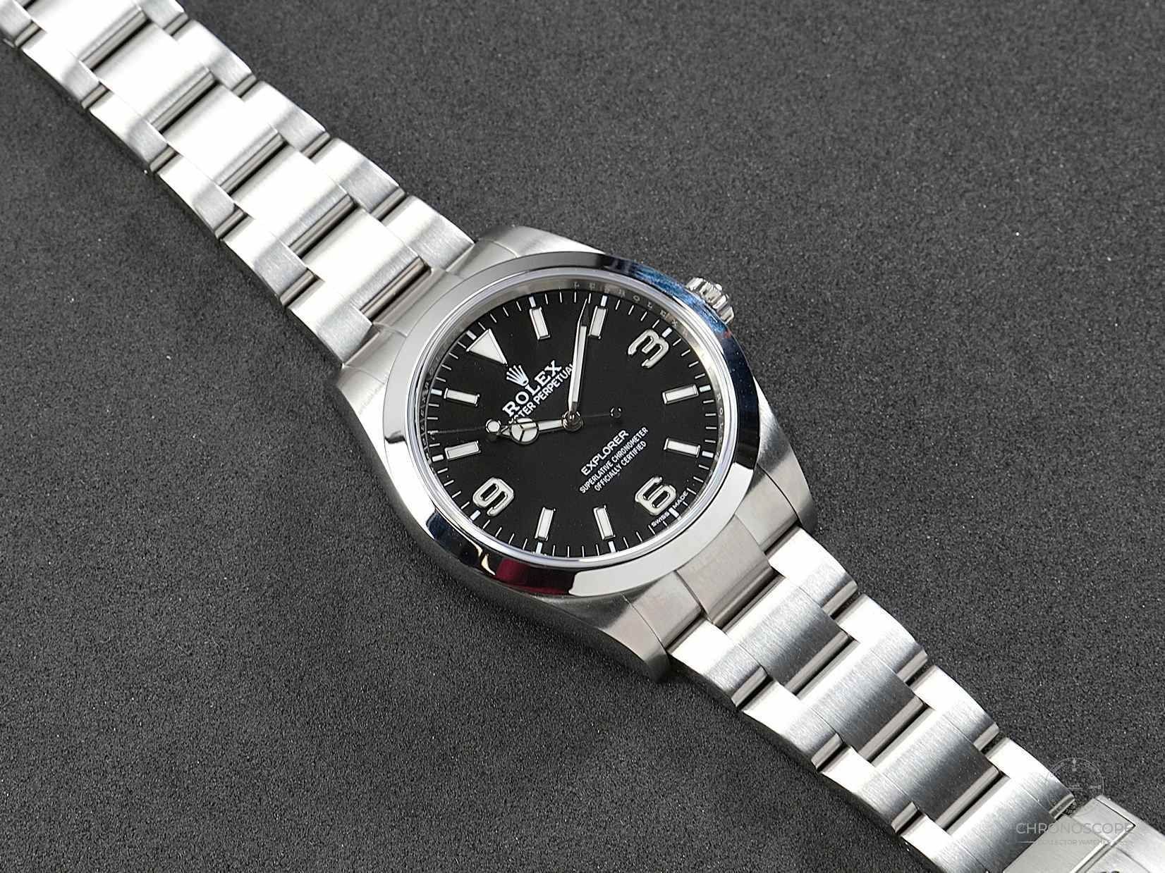 Rolex Orologi: Rolex Explorer Ref.  214270 full set from 2020, first owner – Usato da Luzern venduto da ChronoScope6004 2