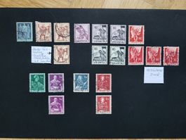 1941/1958-59 - Historische Bilder mit Abarten