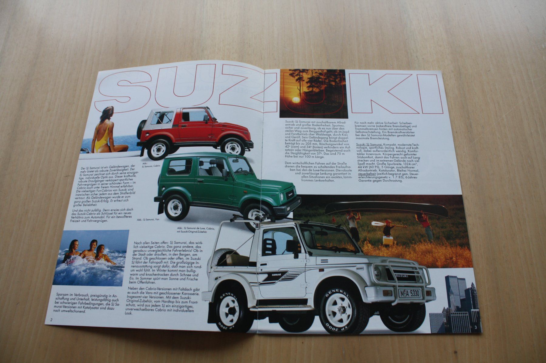 Dokumente: Suzuki Modell-Programm Prospekt – Gebraucht aus Wikon von erwin400 1