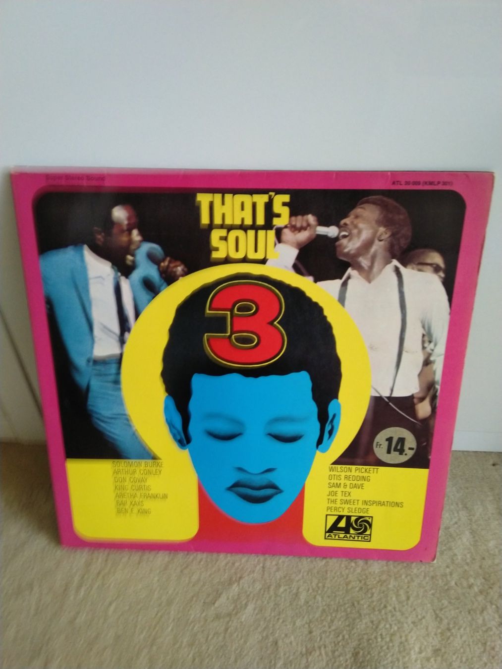 Dischi in vinile: LP Vinyl That's Soul 3 ATLANTIC GERMANY – Usato da Hinwil venduto da liliane2011