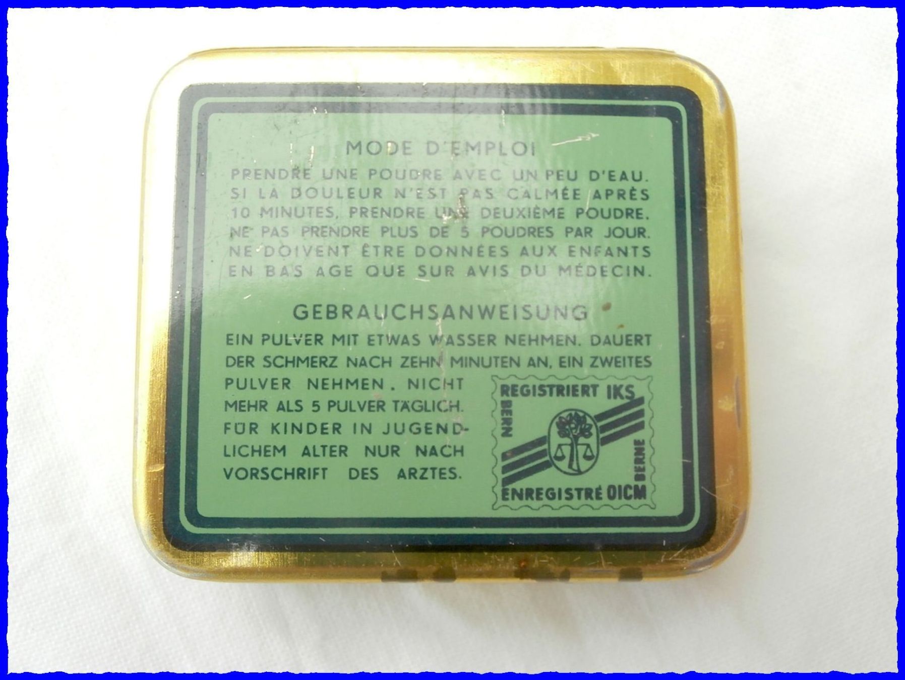 Dosen: alte Blechdose KAFA Pulver – Gebraucht aus Worblaufen von Re_mo81 8