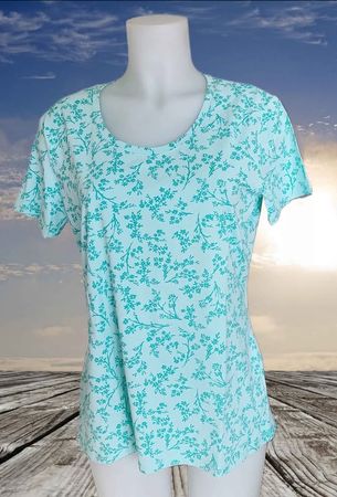 Sommerliches Damen T-Shirt NEU Gr. L NEU
