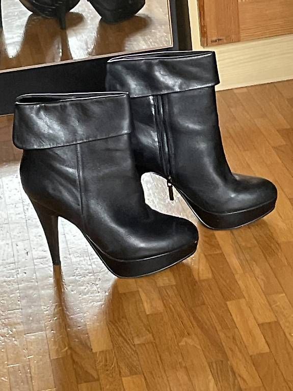 Scarpe da donna: Bottines 38, 100% cuir, comme neuves – Usato da Genève venduto da eva_l6xd