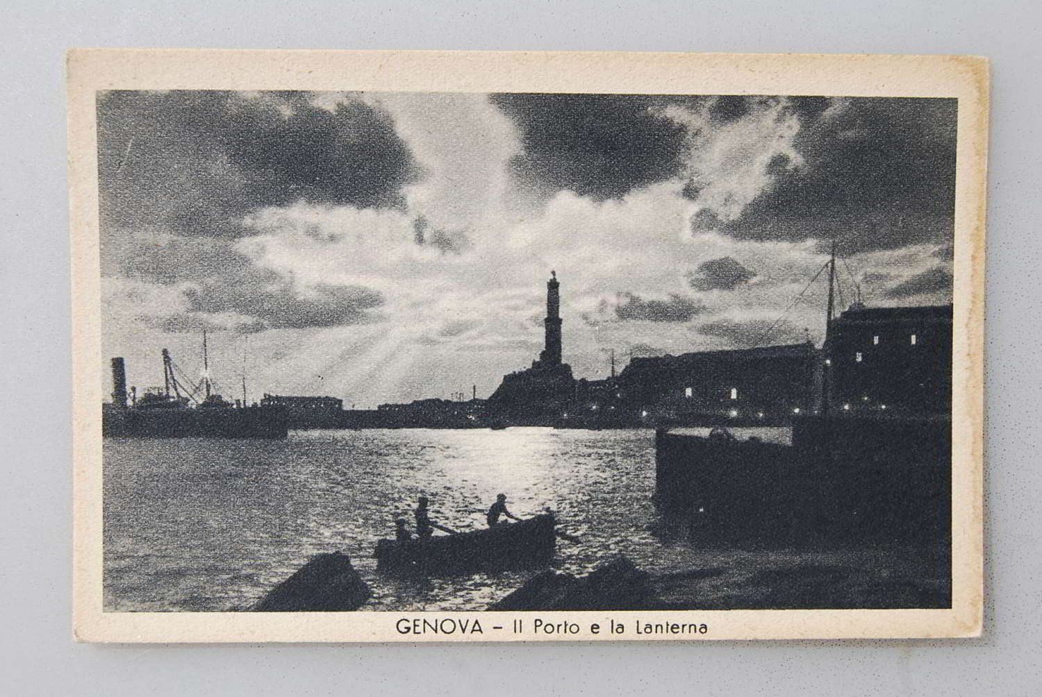 Ansichtskarten: AK Genova - Il Porto e la Lanterna – Gebraucht aus Rüfenacht BE von Toro06