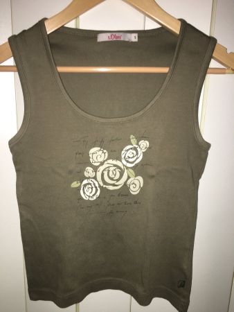 S.Oliver Top, Gr.S,  khaki