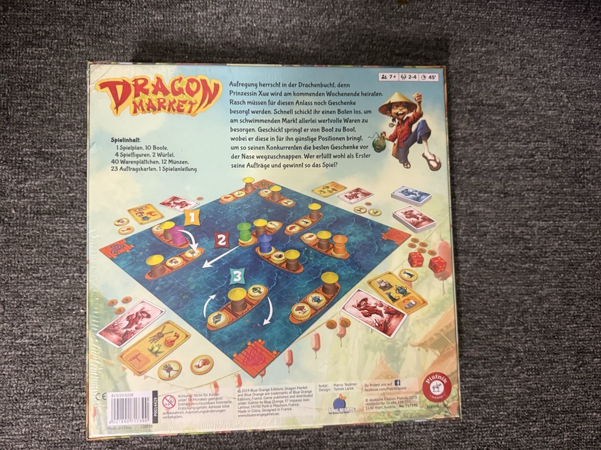 Giochi: Neu - Dragon Market Brettspiel – Nuovo (secondo la descrizione) da Kilchberg ZH venduto da tjapukai 1