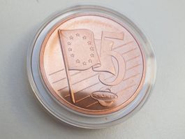 🇱🇮 Liechtenstein 5 Euro cents specimen 2005