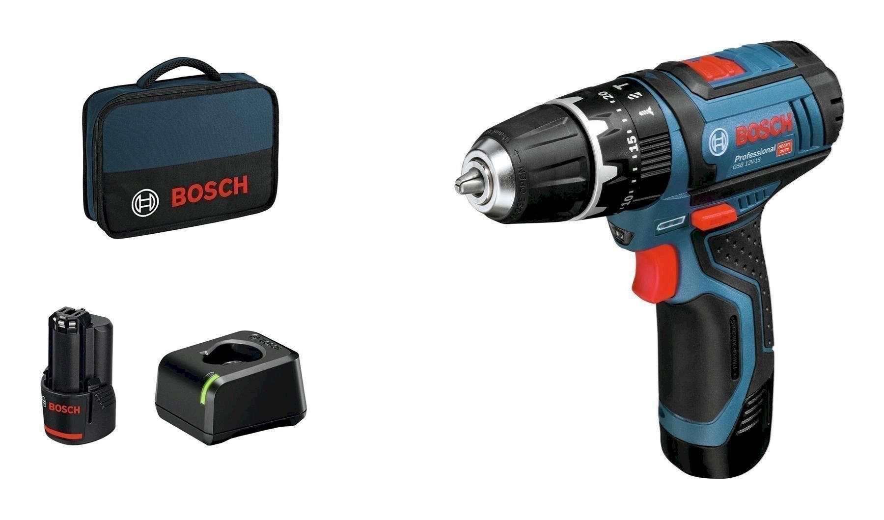 Trapani: Bosch Schlagbohrschrauber GSB 12V-15 – Nuovo e nell'imballaggio originale da Bottighofen venduto da zaap 1