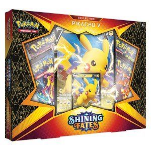 Pokémon Carte collezionabili: Shining Fates: Pikachu V Collection Box Sets – Nuovo e nell'imballaggio originale da Matzendorf venduto da SwissMagicKarten