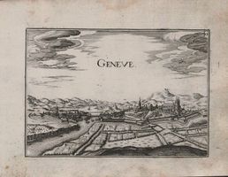 Genève Kupferstich von Tassin 1635