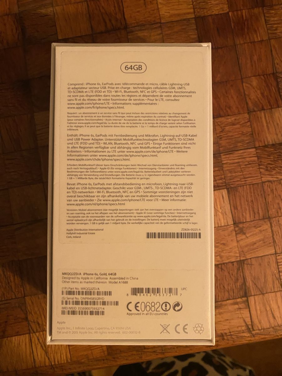 Apple Portables: IPhon 6S 64 speicher – D'occasion à Langenthal par flower101 9