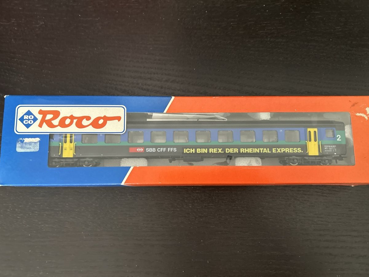 Roco Modellini di ferrovie: Roco SBB EW II Papagei REX – Usato da Rüegsauschachen venduto da Doeddi90