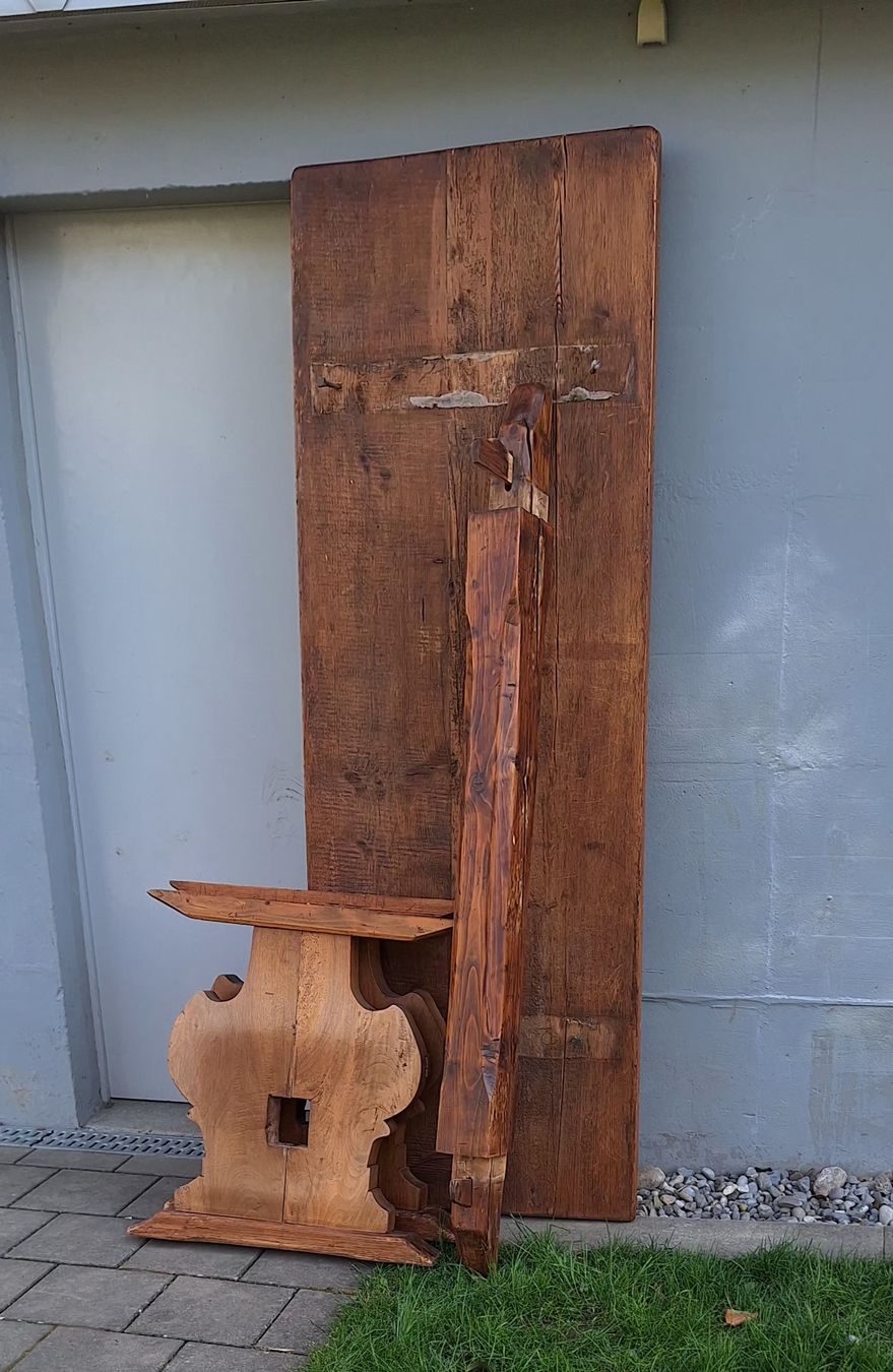 Eichholtz Tavoli: Antik Klostertish/Essentisch/ Schreibtisch /Eicheholz 19Jh – Usato da Fahrweid venduto da SMILE.5 9