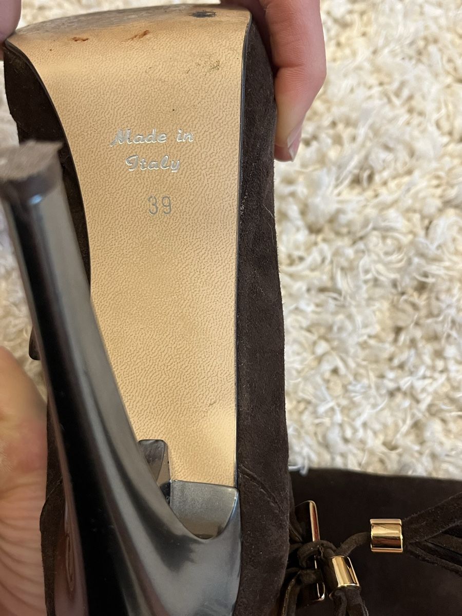 Scarpe da donna: Braune leder stiefel gr. 39 – Nuovo (secondo la descrizione) da Zürich venduto da rox_ws8v 5