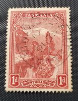 Australische Staaten - Tasmanien alte briefmarke