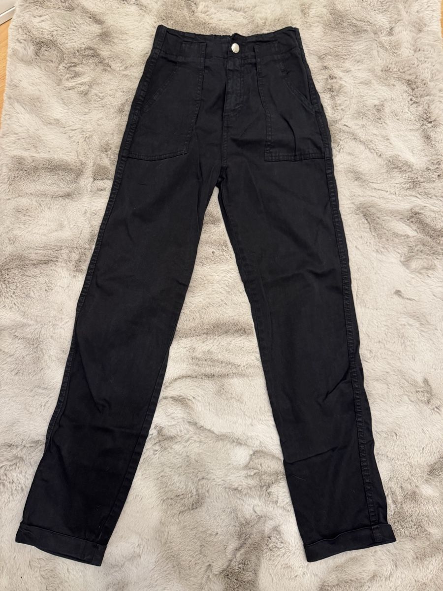 Hosen: Stoffhose schwarz mit Taschen – Neu (gemäss Beschreibung) aus Marbach SG von Rob_sta