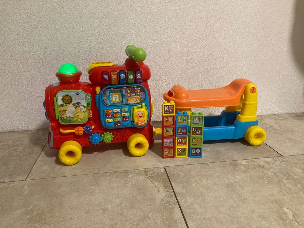 Stilvolle Vtech Abc Eisenbahn Ebenbild