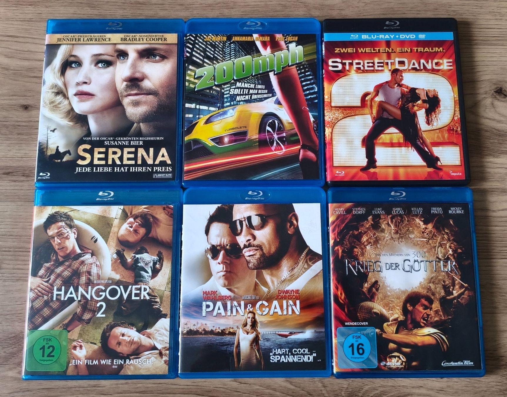 Tutti i DVDs: 7 verschiedene Blu-ray Discs – Usato da Schaffhausen venduto da philscardstore