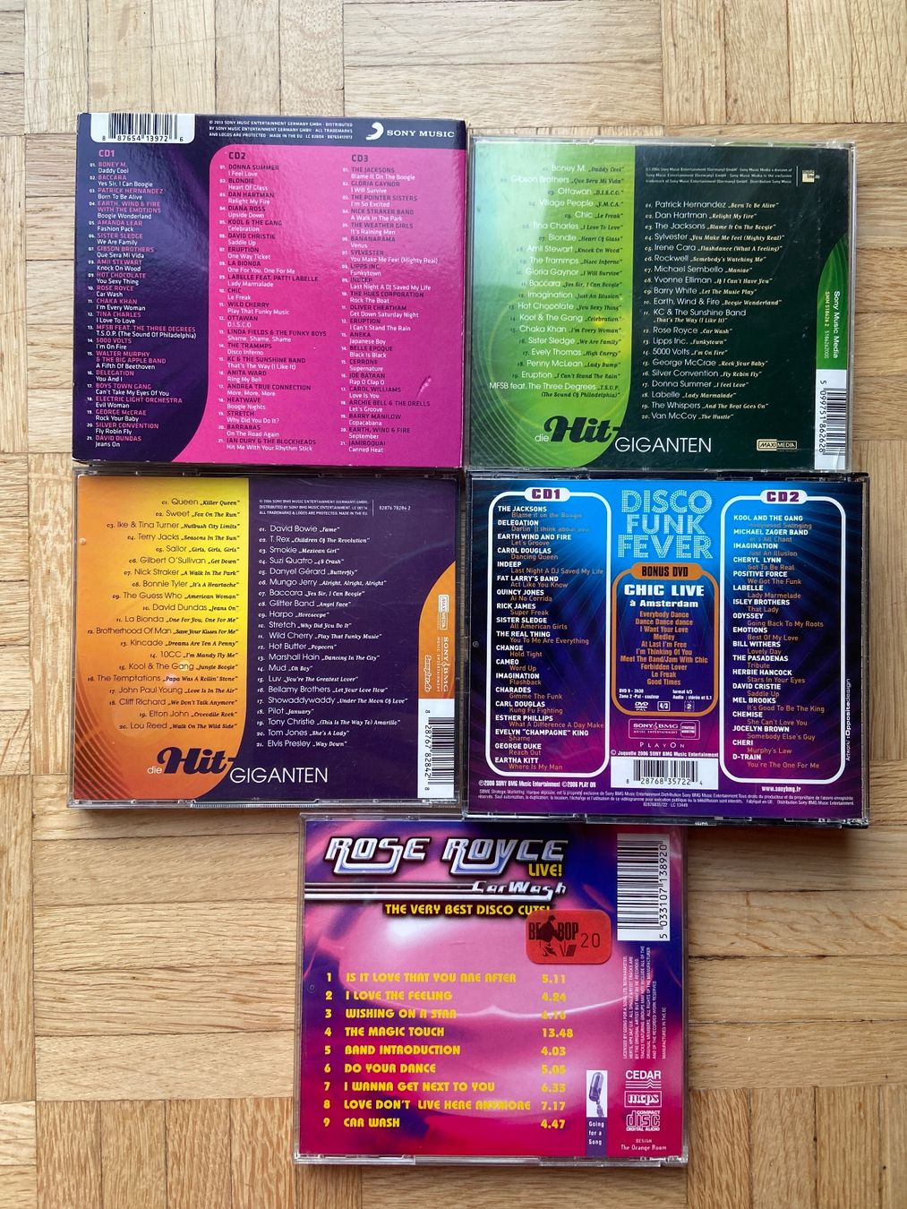 CD: Disco Hit Giganten 70er Hits – Usato da Wabern venduto da fingersinfactories 2