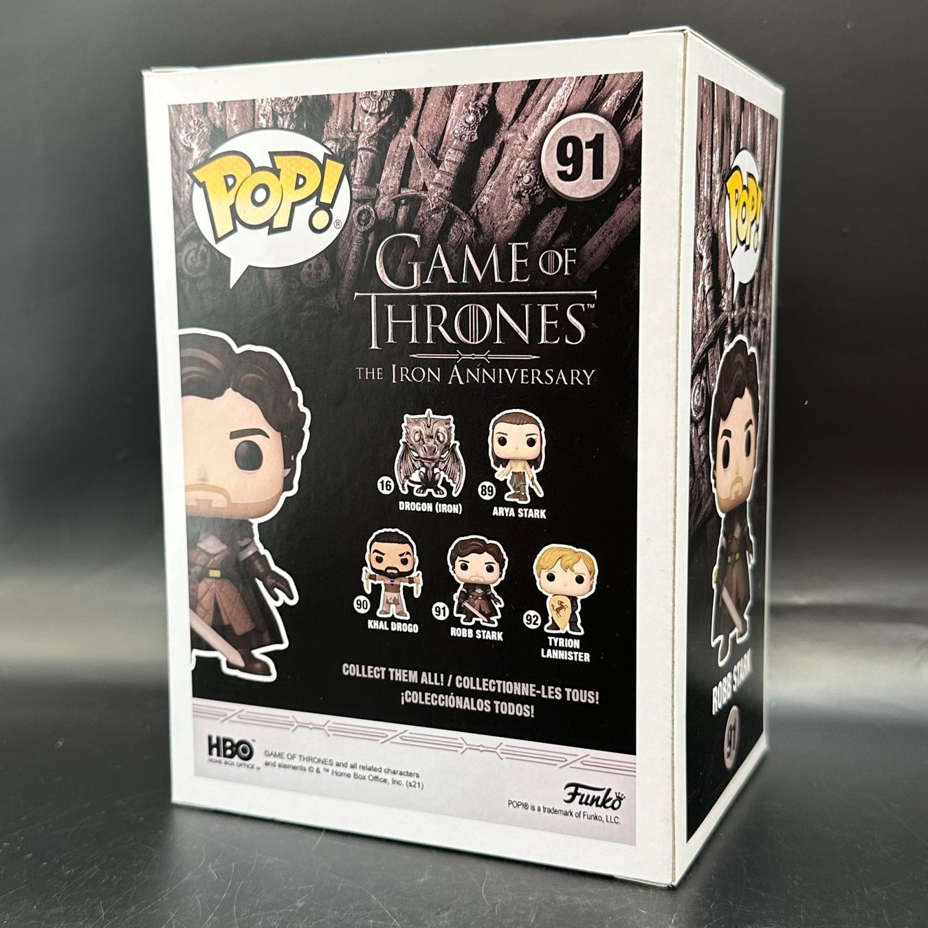 Funko Statuette: Funko Pop! Game of Thrones Robb Stark 91 – Usato da Düdingen venduto da Nerdworld 2