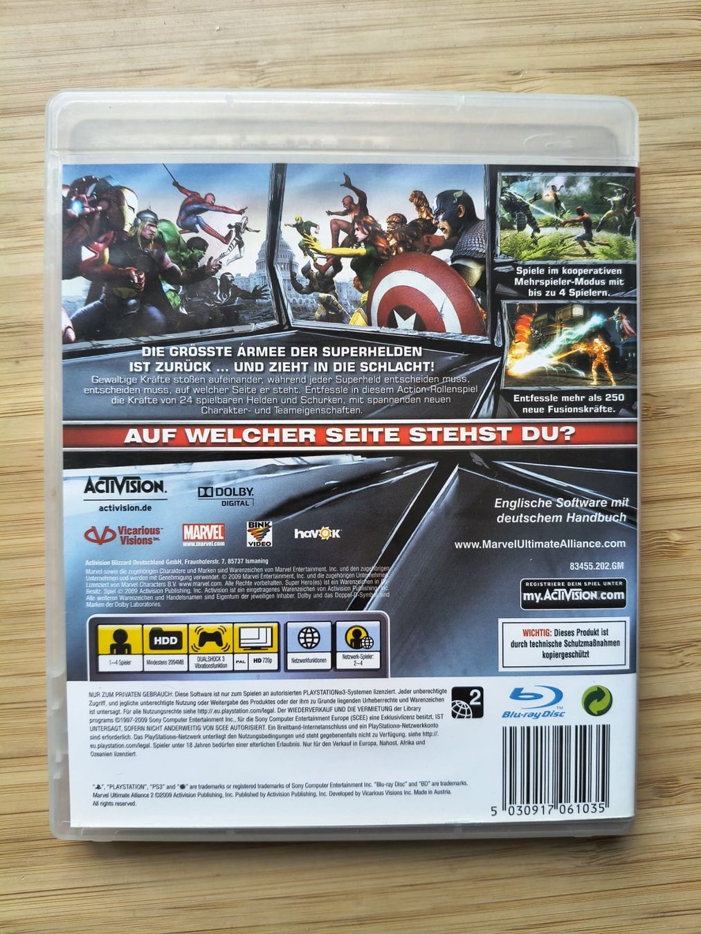 Spiele: MARVEL Ultimate Alliance 2 (PS 3) – Gebraucht aus Riedholz von ste_96cd 1