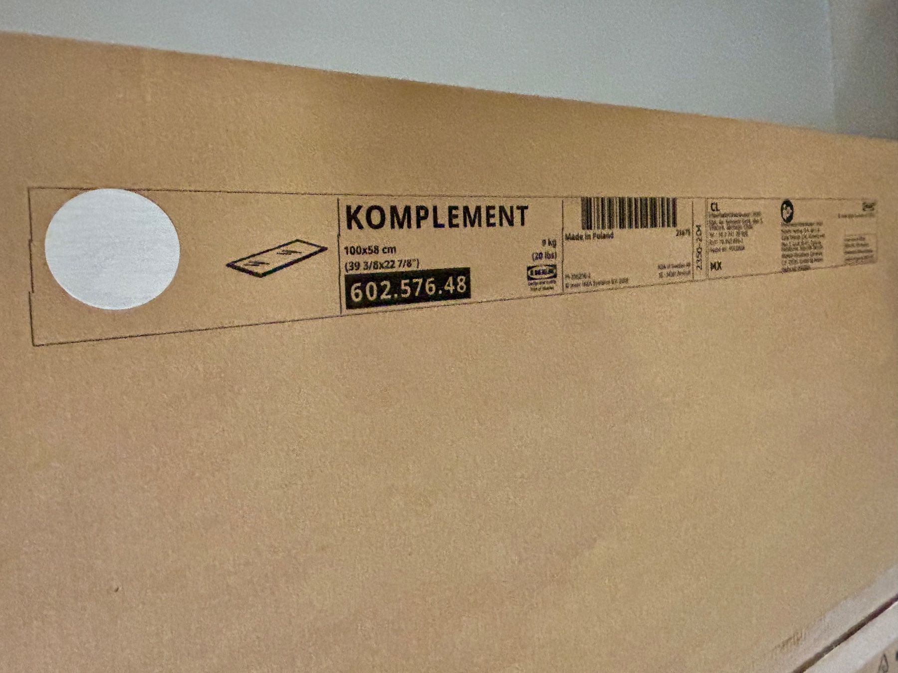 Ikea Scaffali: IKEA Komplement Glasboden/Tablar 100x58cm. Neuwertig. – Nuovo (secondo la descrizione) da Zürich venduto da Iva_Nova 3