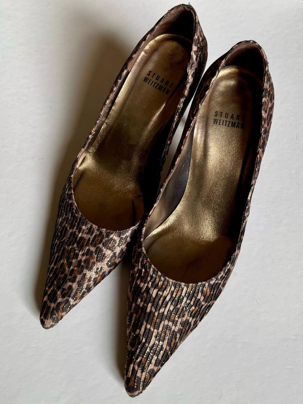 Stuart Weitzman Scarpe da donna: Stuart Weitzman Pumps, Leopardenmuster, Gr. 38 – Usato da Zürich venduto da kasiaf