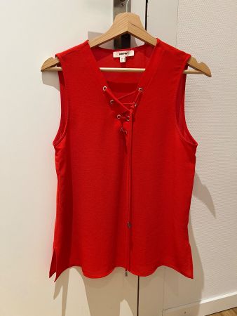 Red summer top