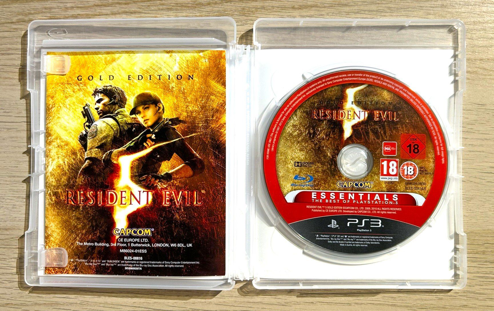 Capcom Spiele: Resident Evil 5 Gold Edition PS3 – Gebraucht aus St. Gallen von Alpine.Arcade 2