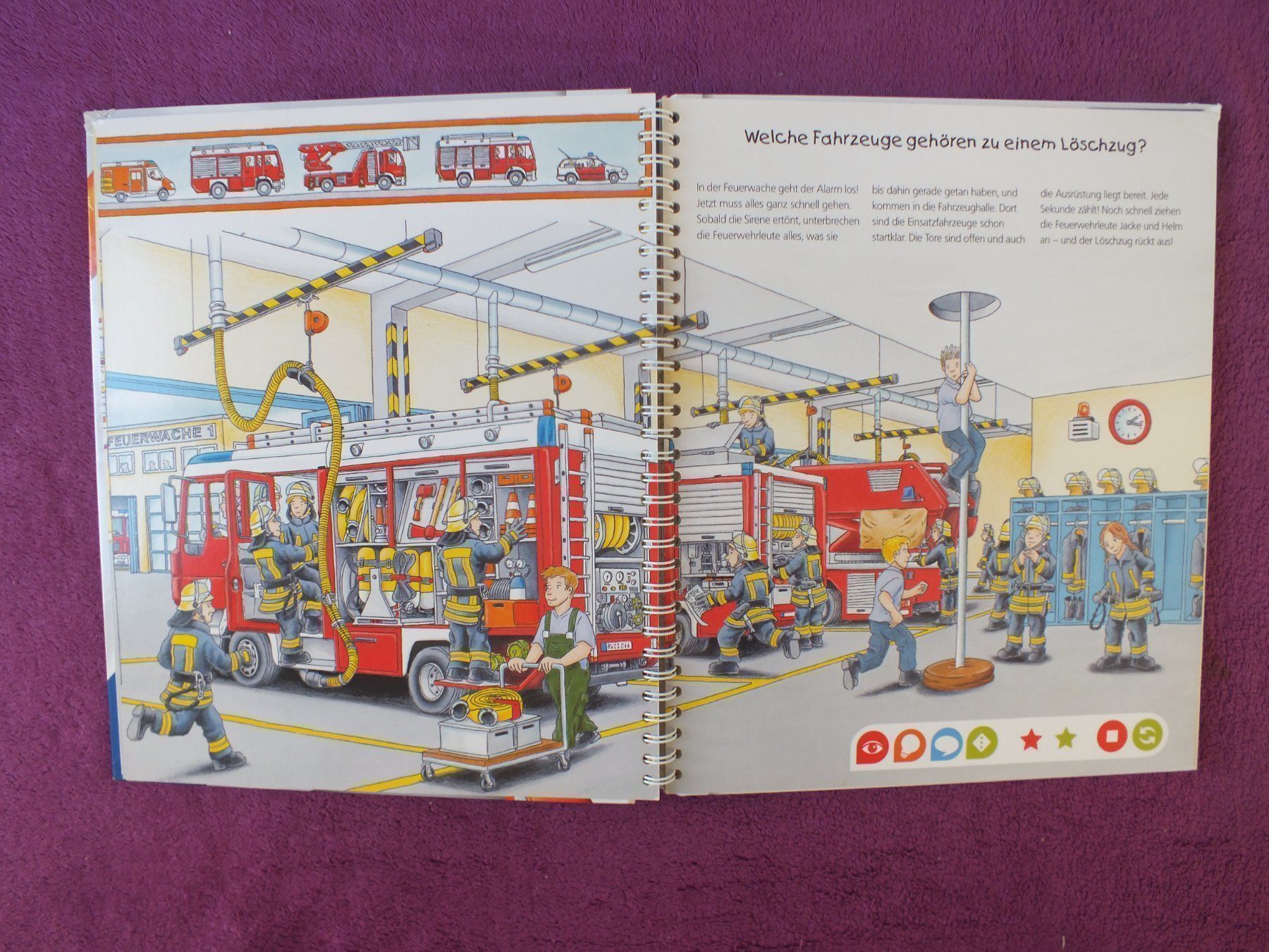 Libri: tiptoi Buch - Unterwegs mit der Feuerwehr – Usato da Müllheim Dorf venduto da Seeeule01 4