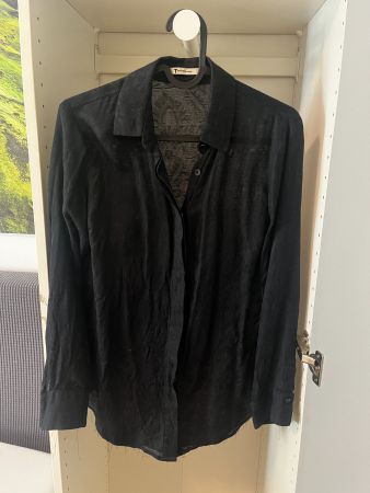 Alexander Wang lässig Damenbluse XS Schwarz