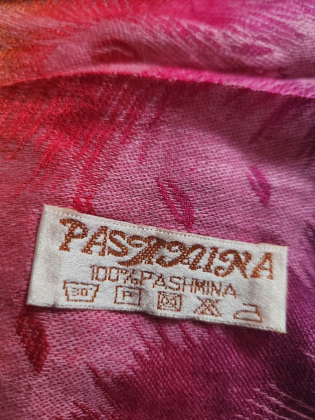 Foulards, Tücher & Schals: Écharpe Pashmina multicolore motif plumes – Gebraucht aus Niedergösgen von Eva2410 4