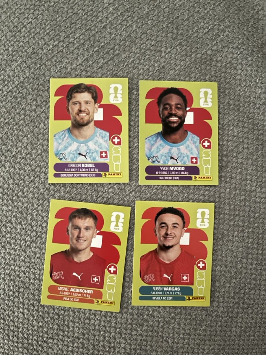 Panini Carte collezionabili: Panini WM 2026 Sticker Schweiz TOP – Nuovo (secondo la descrizione) da Stäfa venduto da greety1981