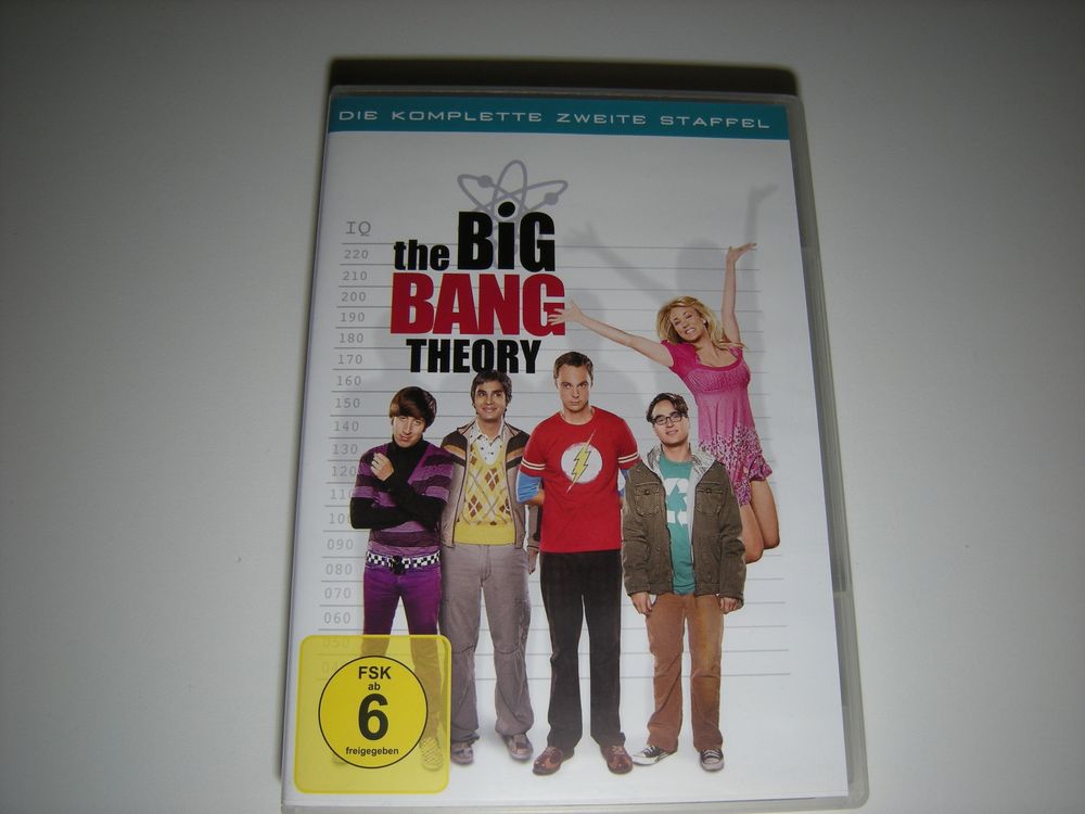 THE BIG BANG THEORY - Die komplette zweite Staffel (Gebraucht) in Basel ...