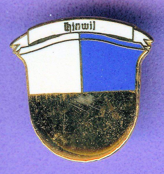 Placchette & Badge: Gemeinde Wappen   HINWIL – Usato da Winterthur venduto da Sammleroase