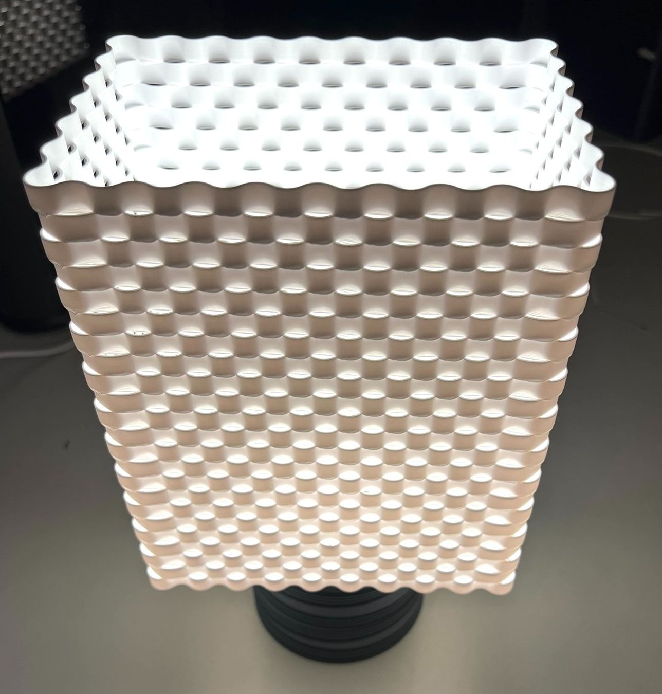 Lampade: Standleuchte "Woven Cube "ca. 26 cm hoch – Nuovo (secondo la descrizione) da Tenniken venduto da Dom2011 4