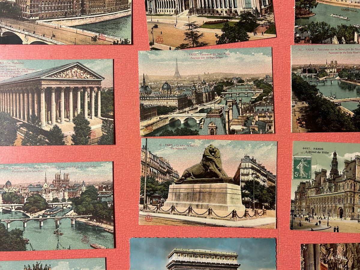 Ansichtskarten: Alte Ansichtskarten Paris Sammlung mit Eiffelturm Paris – Gebraucht aus Lanzenhäusern von vic63 1