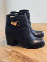 Buffalo Ankle Boots – Echtleder – Blockabsatz, Top Zustand