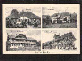 Gruss aus Ursellen BE , Wirtschaft , Handlung , Schulhaus ,S