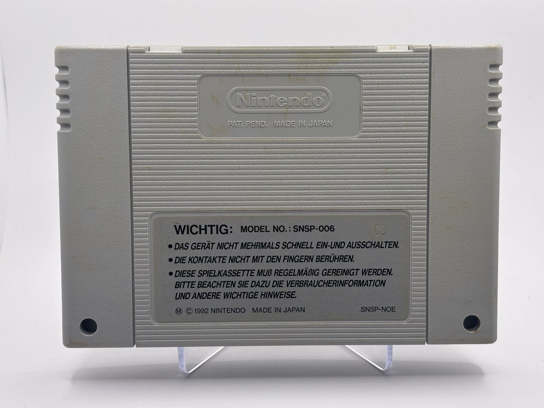 Nintendo Spiele: SNES - F-Zero – Gebraucht aus Allschwil von Bullach 1