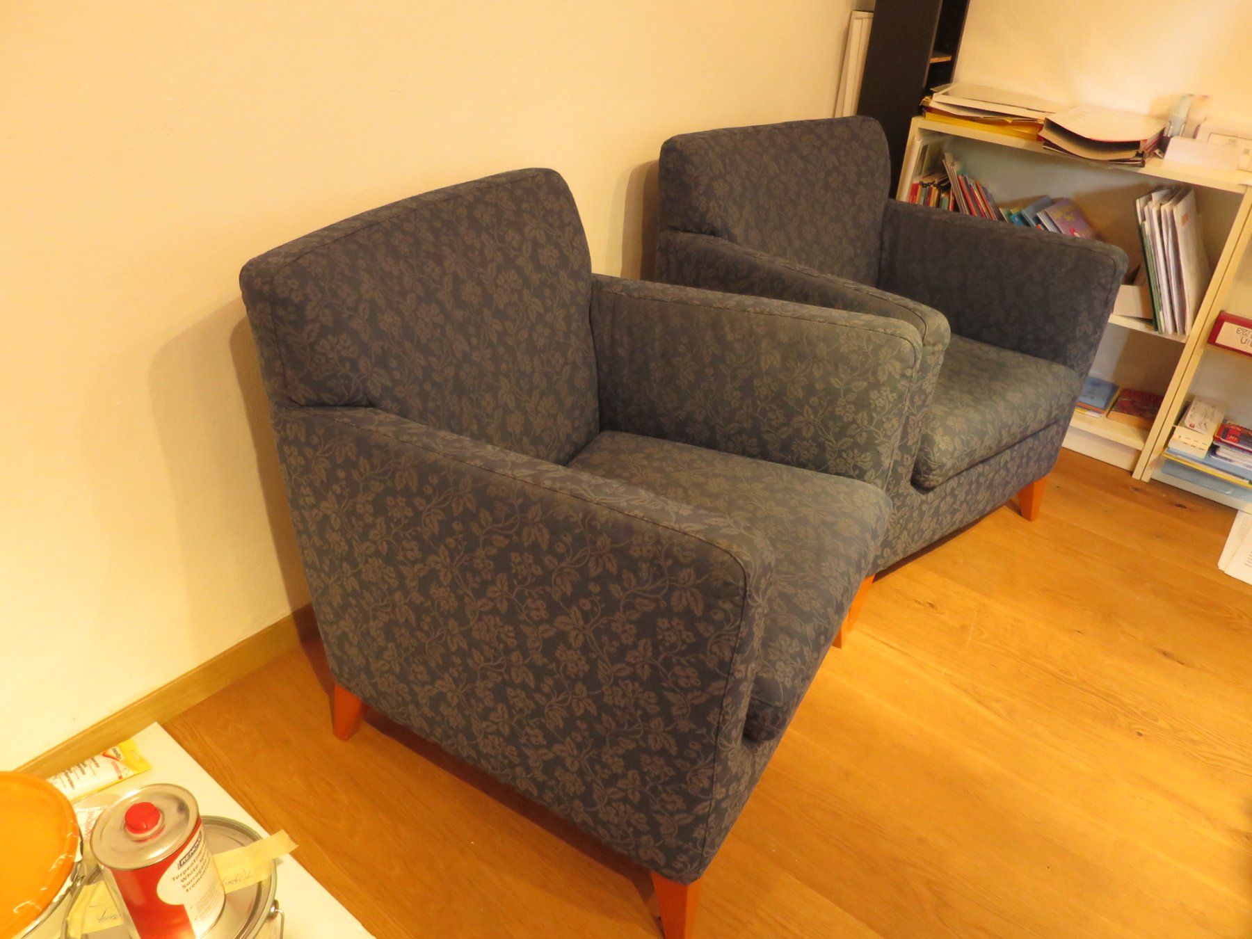 Poltrone: 2 Stoffsessel blau – Usato da Neuhausen venduto da huitsulopochtli 1