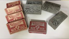 Zuckermühle Rupperswil Würfelzucker Konvolut Vintage