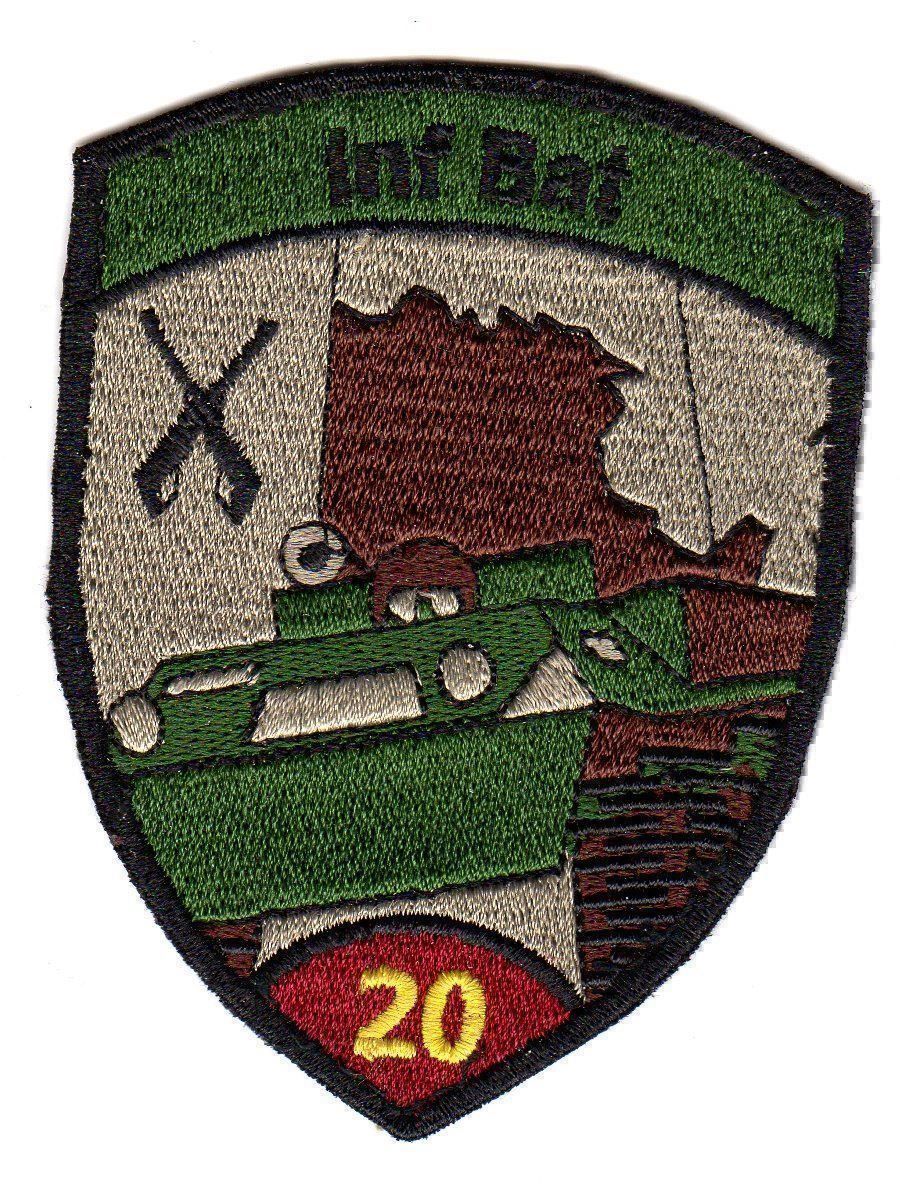 Placchette & Badge: Badge Inf Bat 20 weinrot – Usato da Erlinsbach venduto da S700