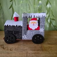 Weihnachten Dekoration Zug Santa Claus
