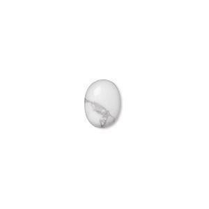 Edelsteine: Howlite Ovale 8x6mm 1 Strang – Neu (gemäss Beschreibung) aus Alpnachstad von perlengaby 1