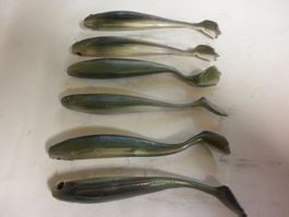 6 Ducktail Shad 90 mm col. 08