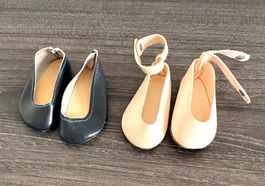 2 Paar Puppenschuhe für Sasha Puppe