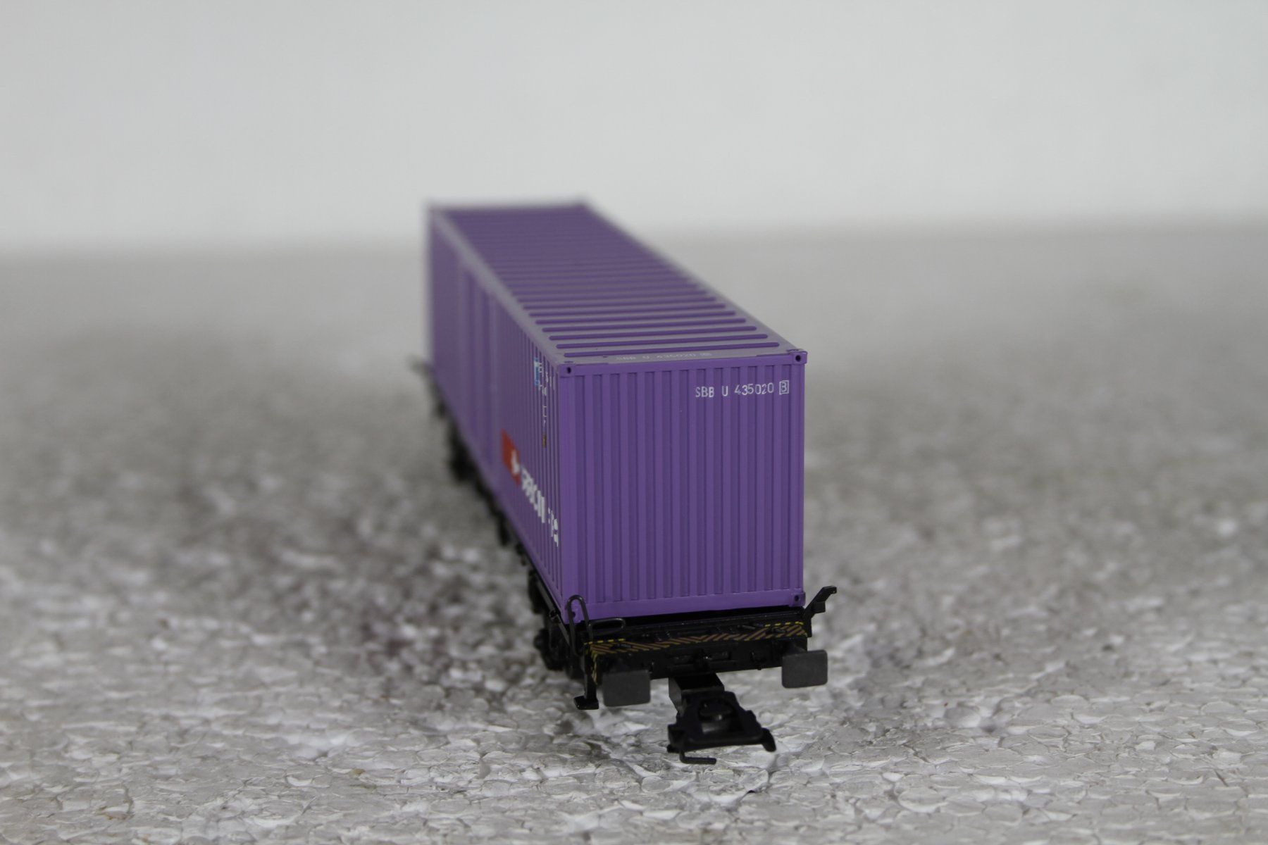 Märklin Modellini di ferrovie: Märklin 4852 SBB Containerwagen – Usato da Triesen venduto da gleis8 5