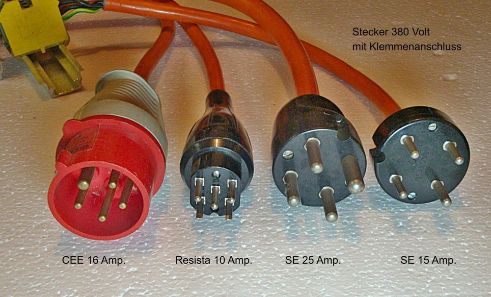 380 Volt Stecker, Adapter u. Kupplungen. (Gebraucht) in Zürich für CHF ...