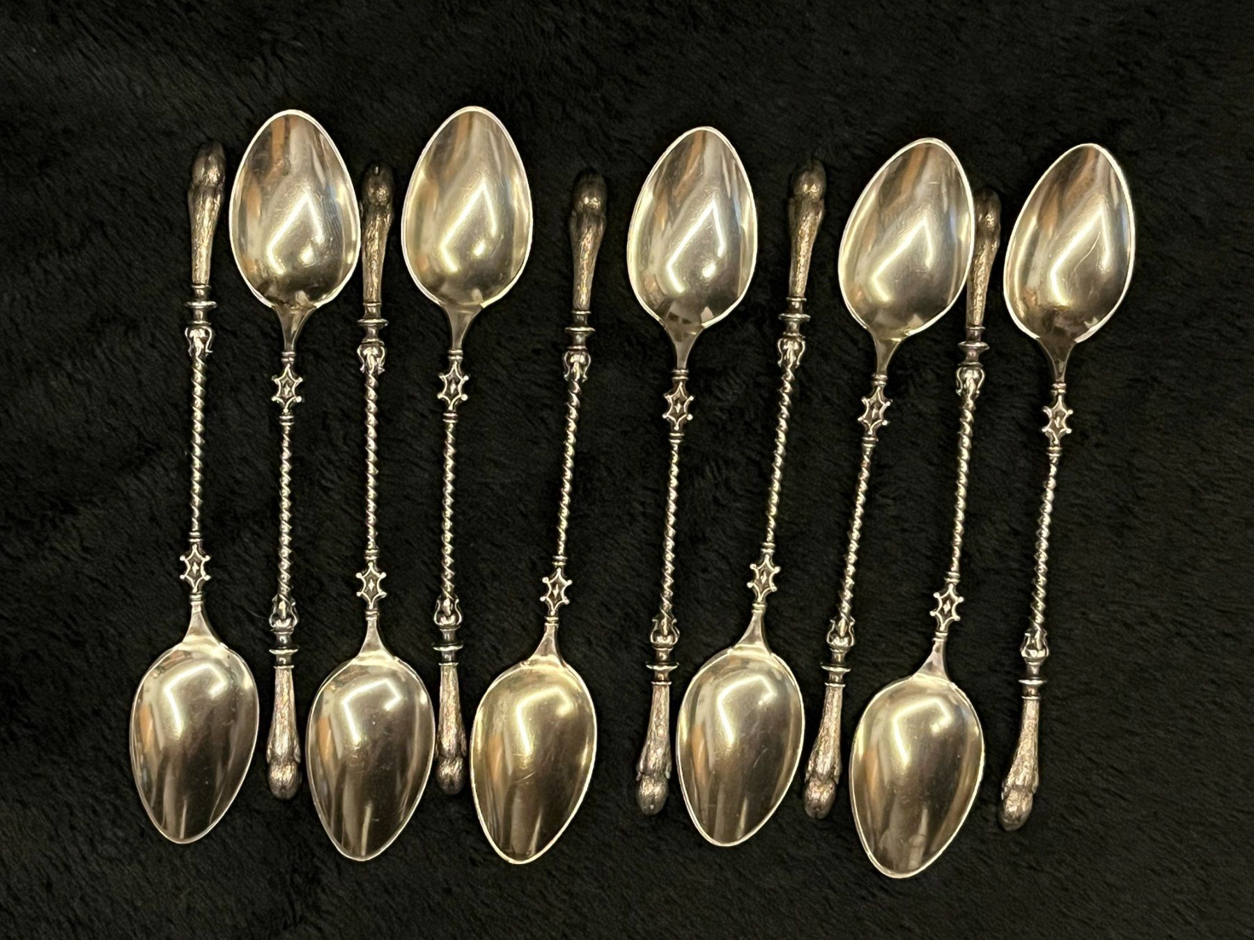 Cucchiai: Set Löffel Silber 800 (108g) – Usato da Bettwiesen venduto da wicking27
